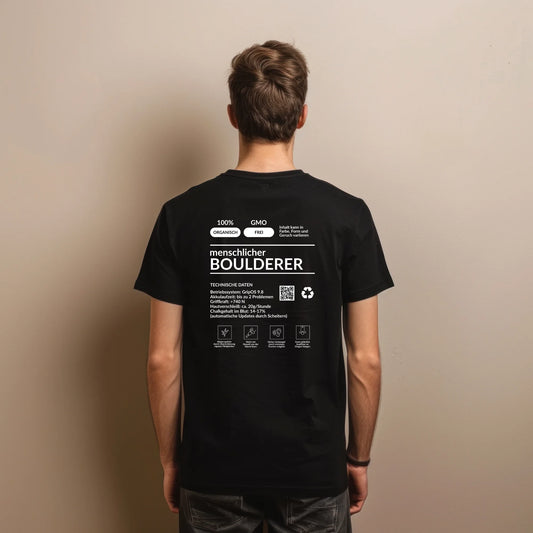 Menschlicher Boulderer