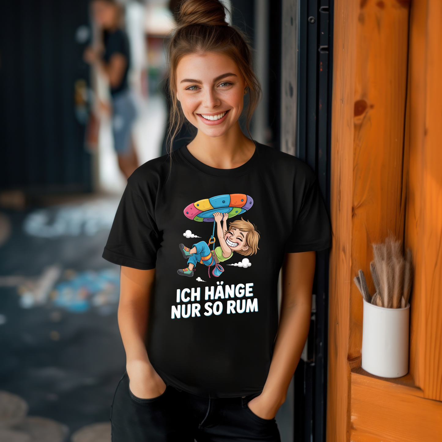 Ich hänge nur so rum