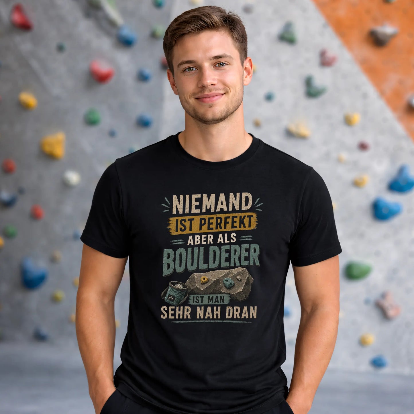 Niemand ist perfekt, aber als Boulderer ist man sehr nah dran.