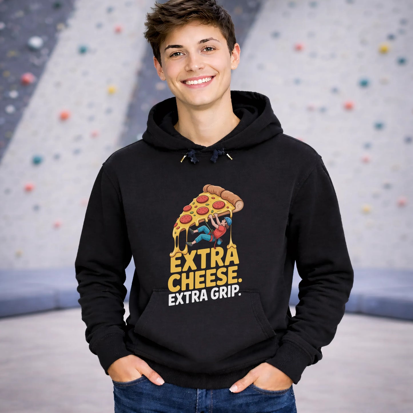 Extra Cheese. Extra Grip.