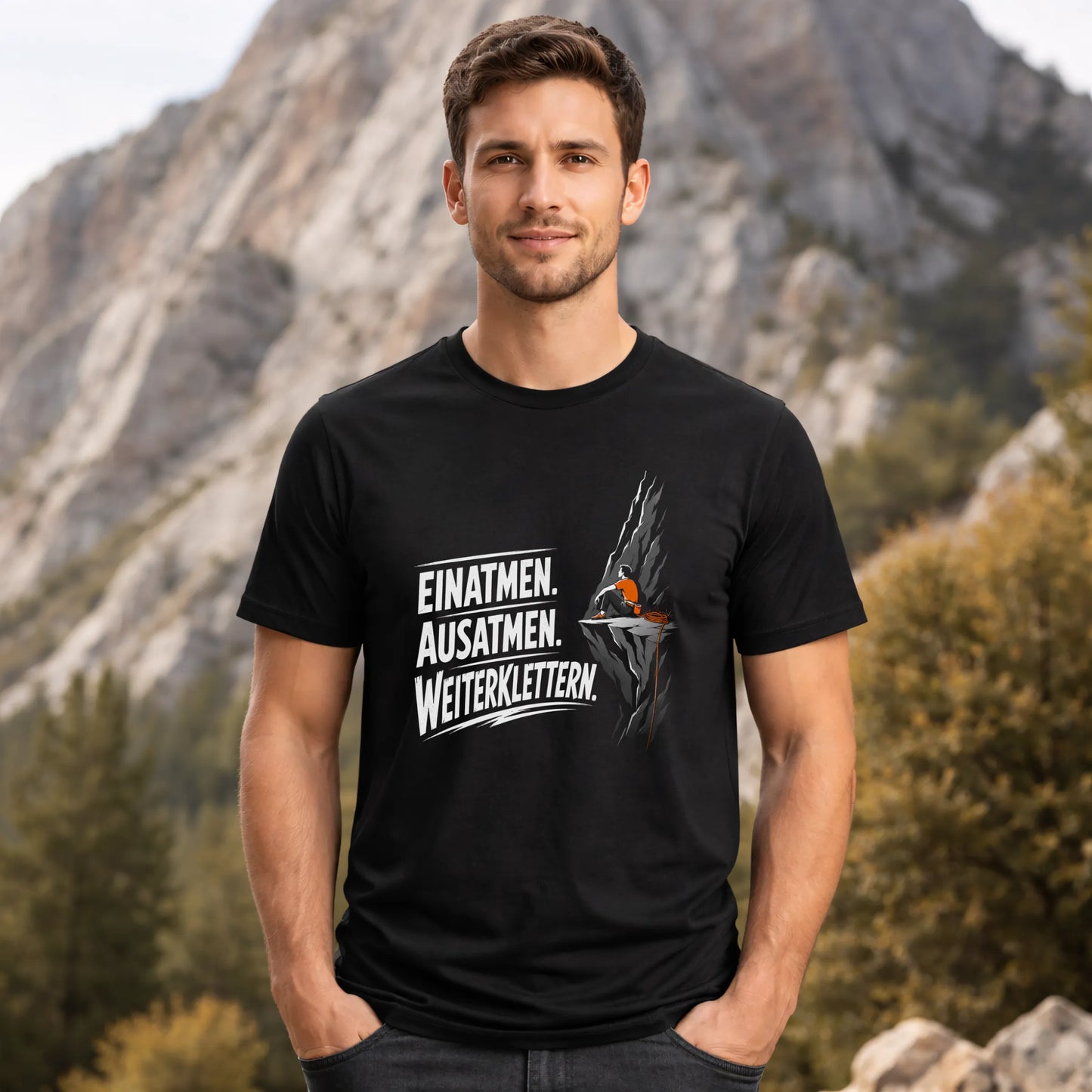 Einatmen. Ausatmen. Weiterklettern.