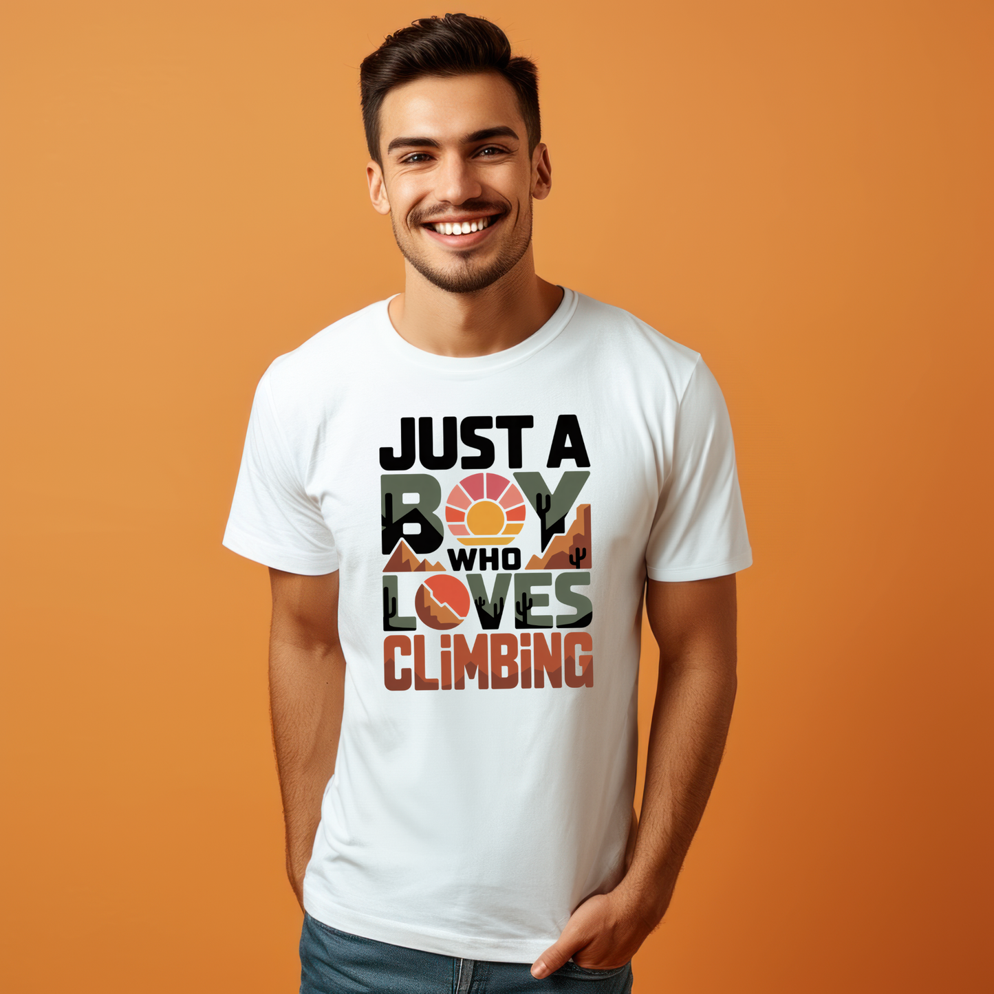 Just A Boy Who Loves Climbing