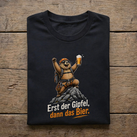 Erst der Gipfel, dann das Bier
