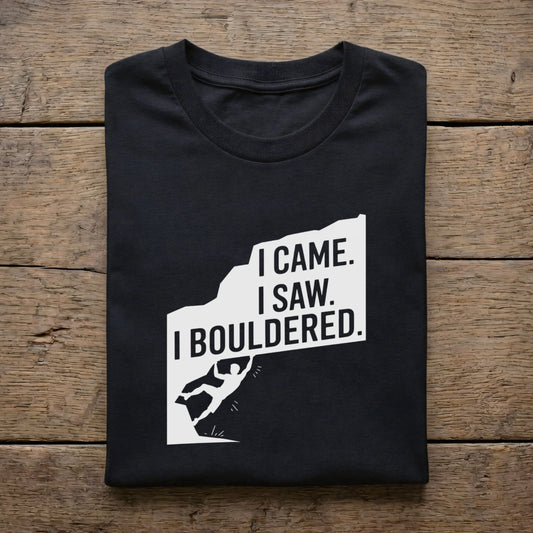I Came. I Saw. I Bouldered.