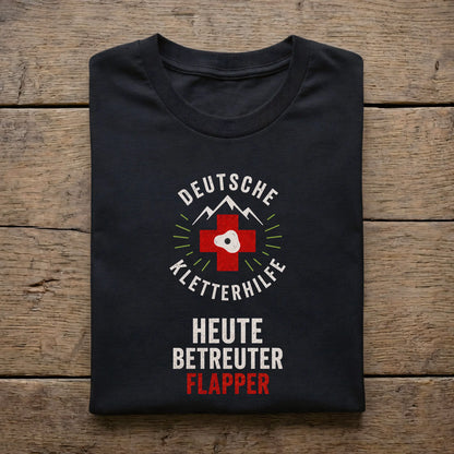 Deutsche Kletterhilfe - Heute betreuter Flapper