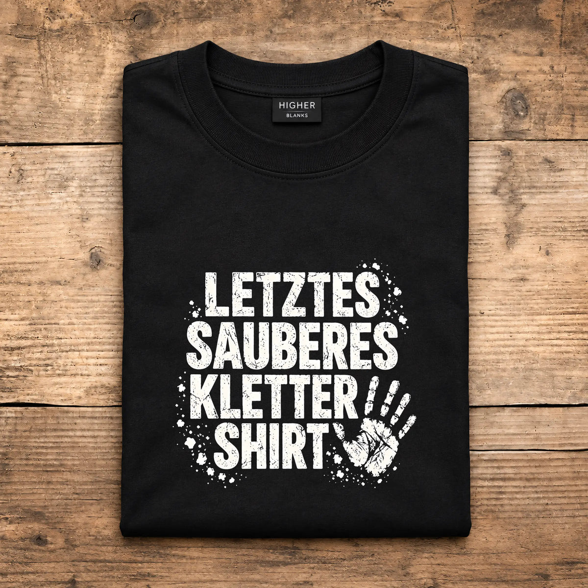 Letztes sauberes Kletter-Shirt