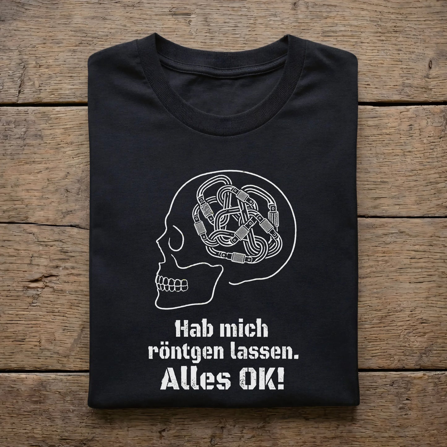 Hab mich röntgen lassen. Alles OK!