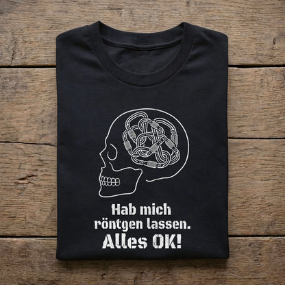 Hab mich röntgen lassen. Alles OK!
