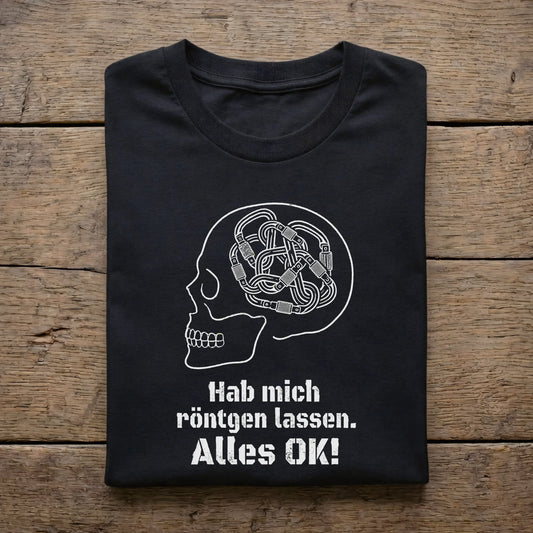 Hab mich röntgen lassen. Alles OK!