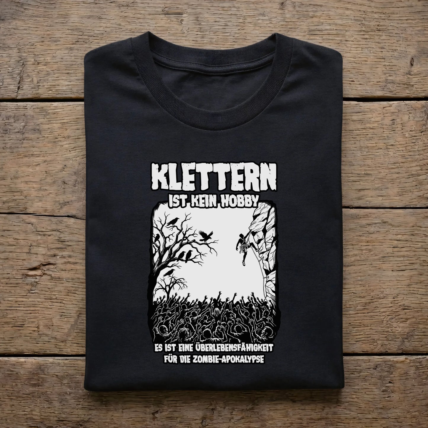 Klettern ist kein Hobby