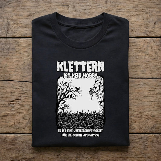 Klettern ist kein Hobby