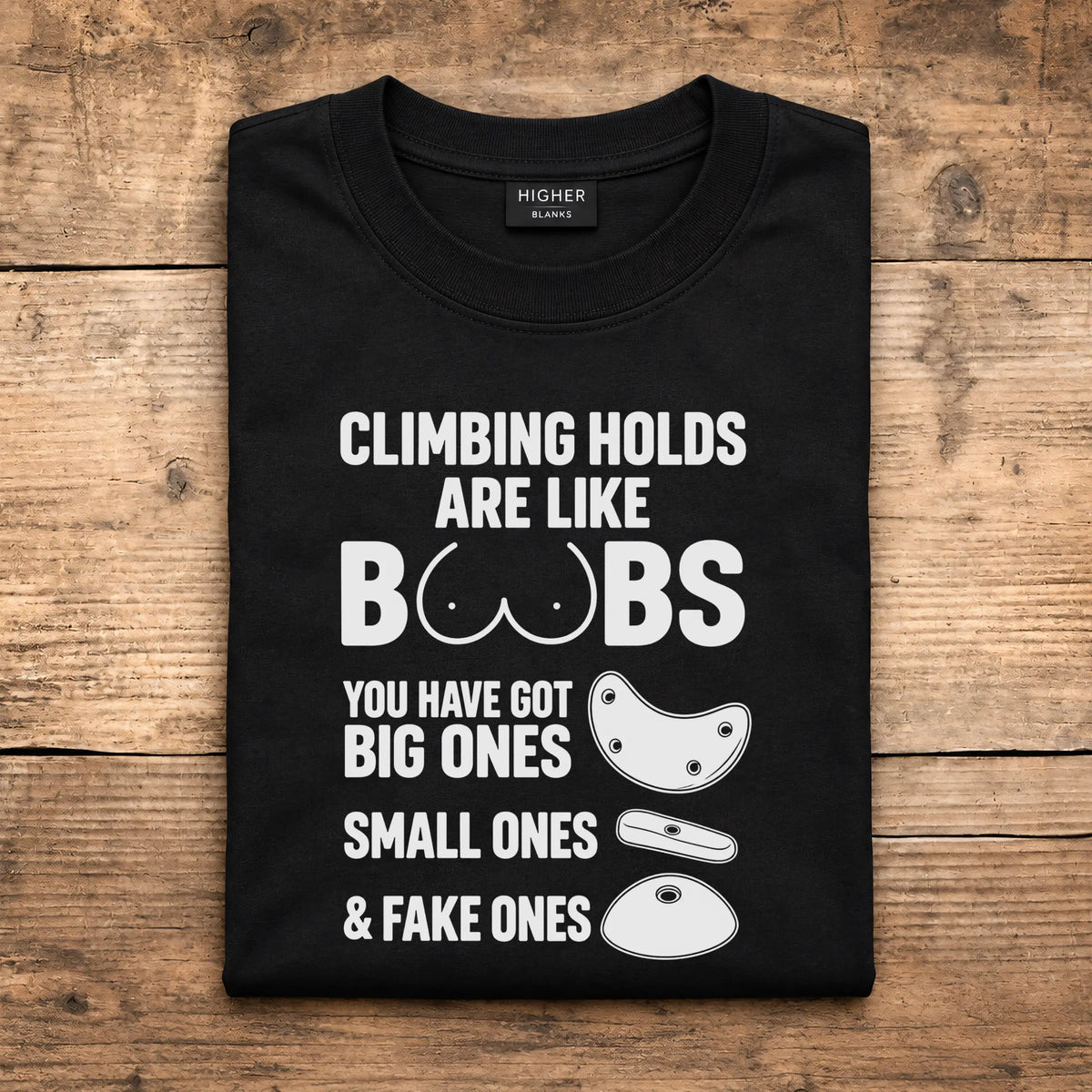 Climbing Holds Are Like Boobs
