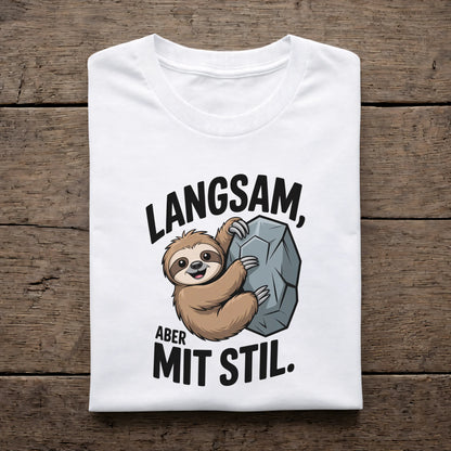 Langsam, aber mit Stil.