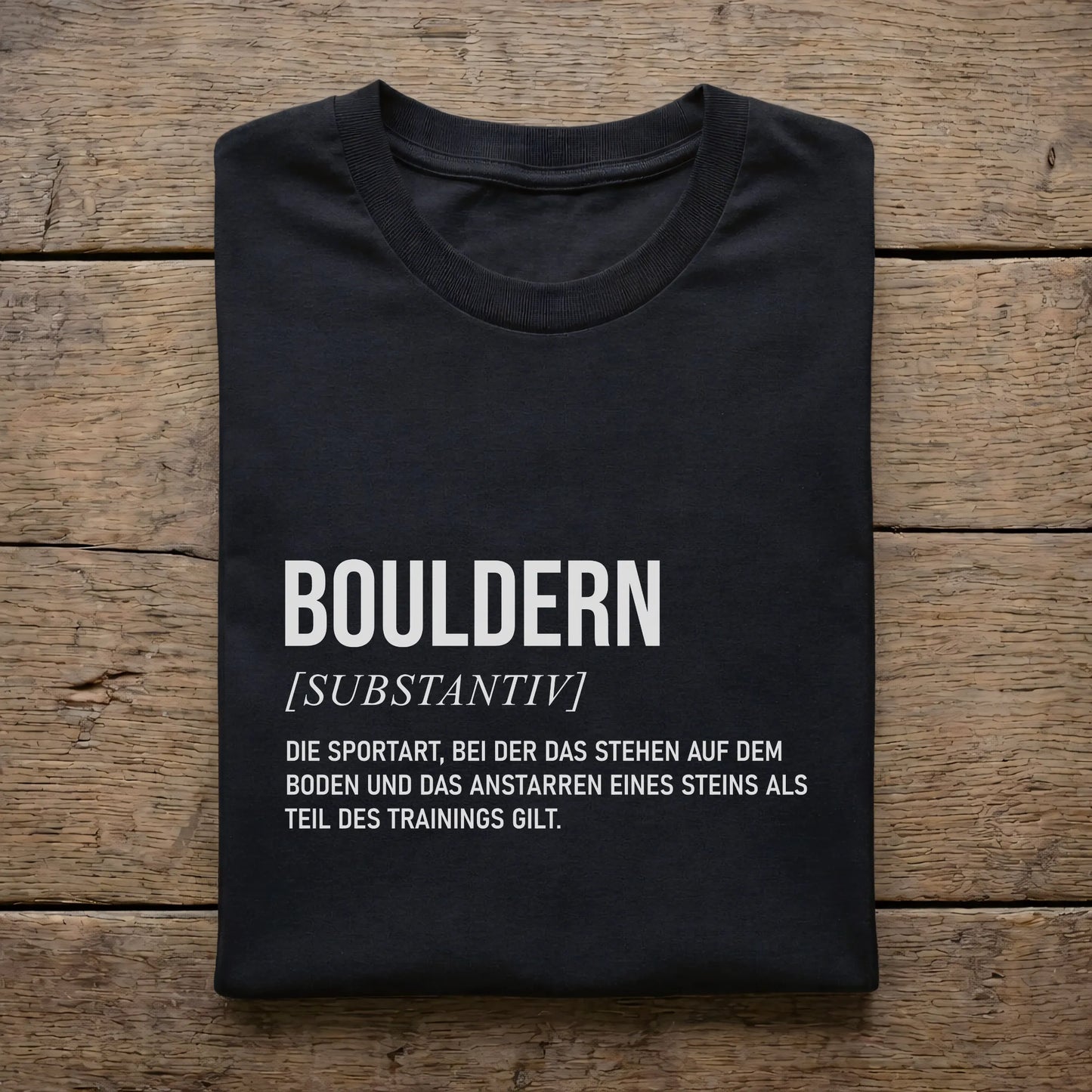 Bouldern Substantiv
