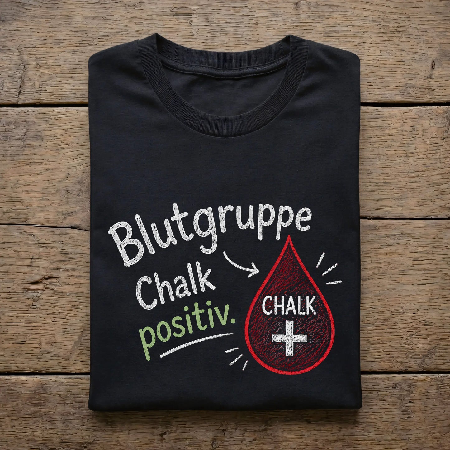 Blutgruppe Chalk positiv