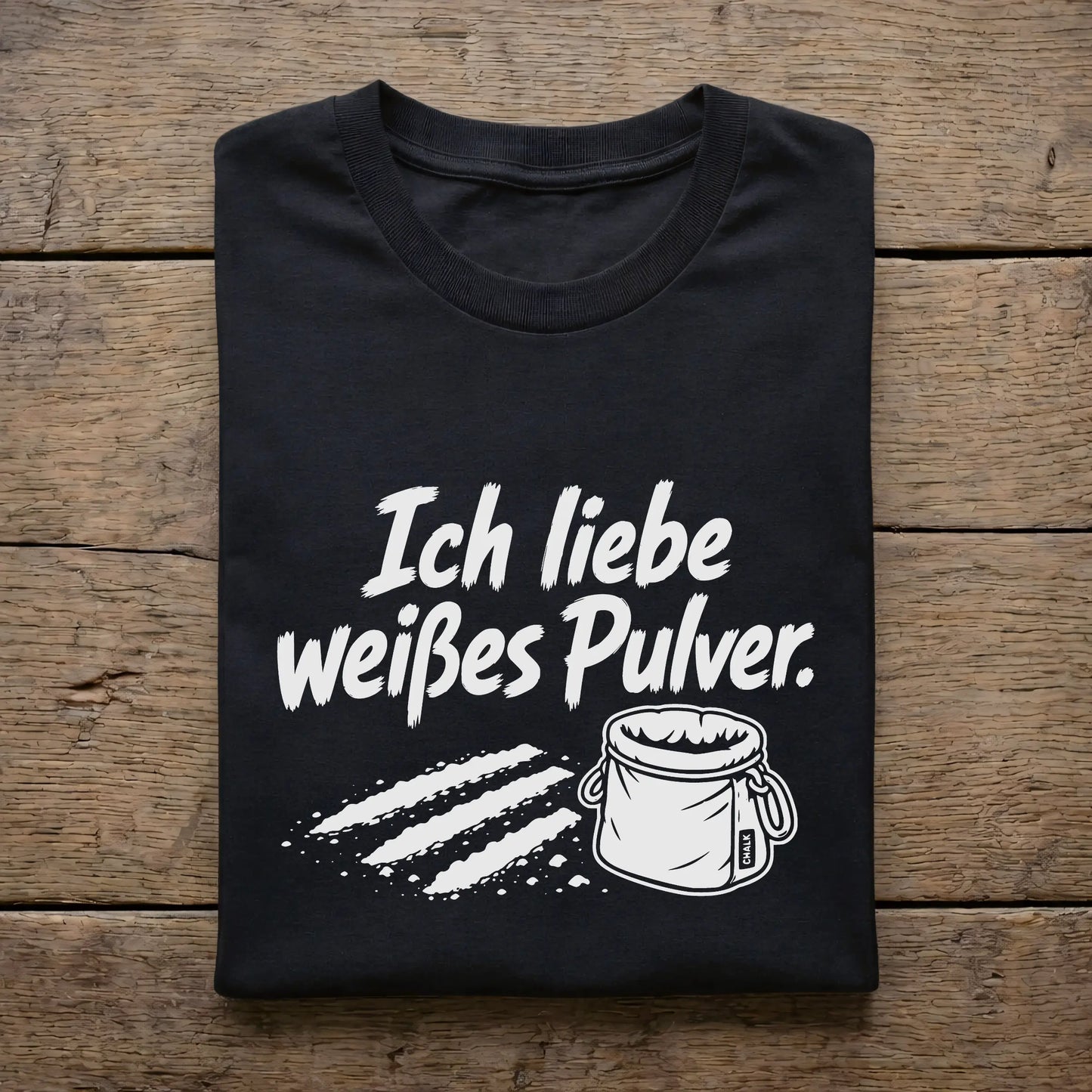 Ich liebe weißes Pulver