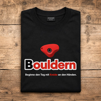 Beginne den Tag mit Kreide an den Händen