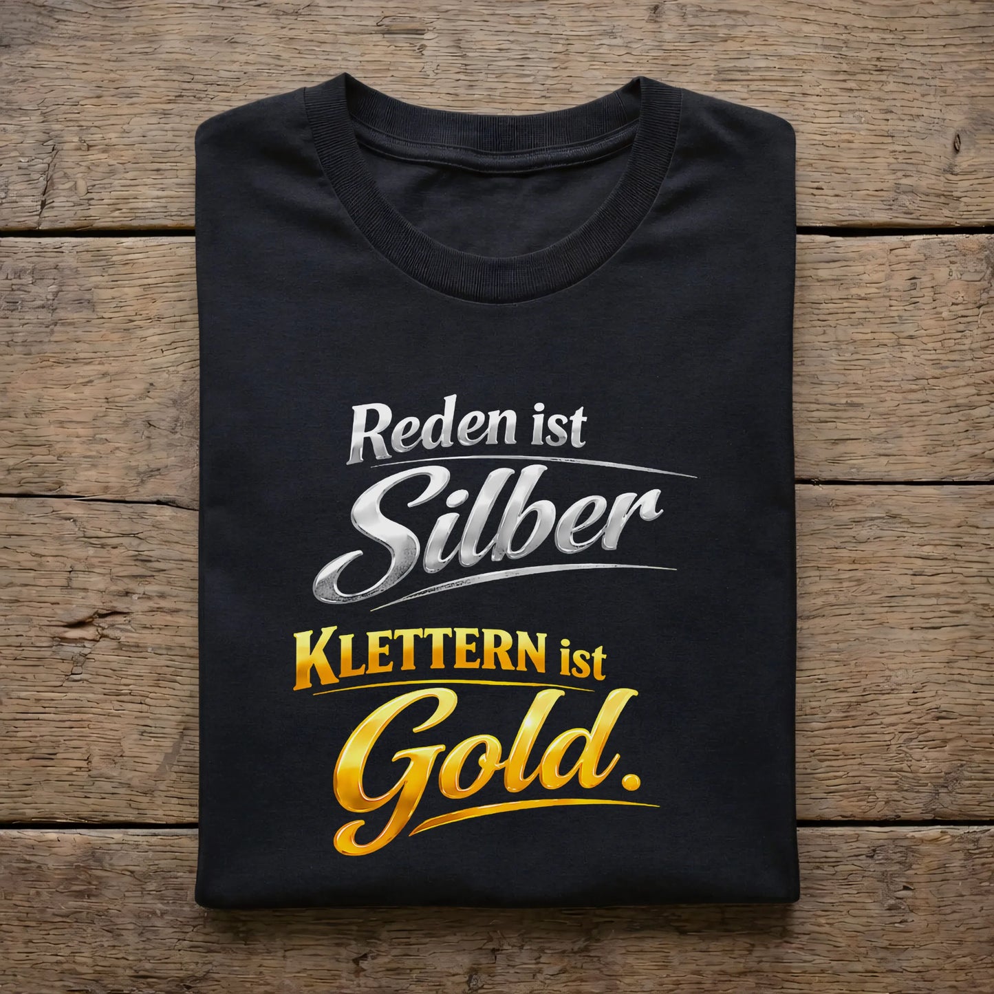 Reden ist Silber - Klettern ist Gold