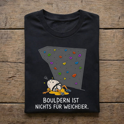 Bouldern ist nichts für Weicheier
