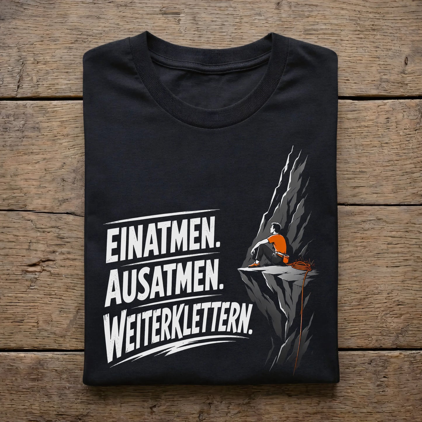Einatmen. Ausatmen. Weiterklettern.