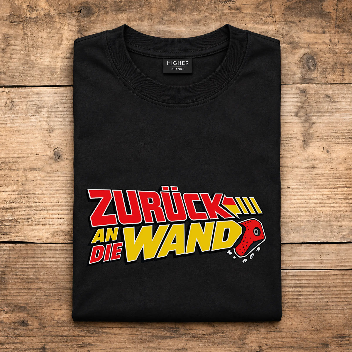 Zurück an die Wand