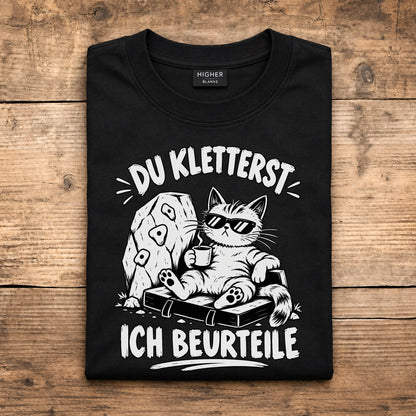 Du kletterst - Ich beurteile