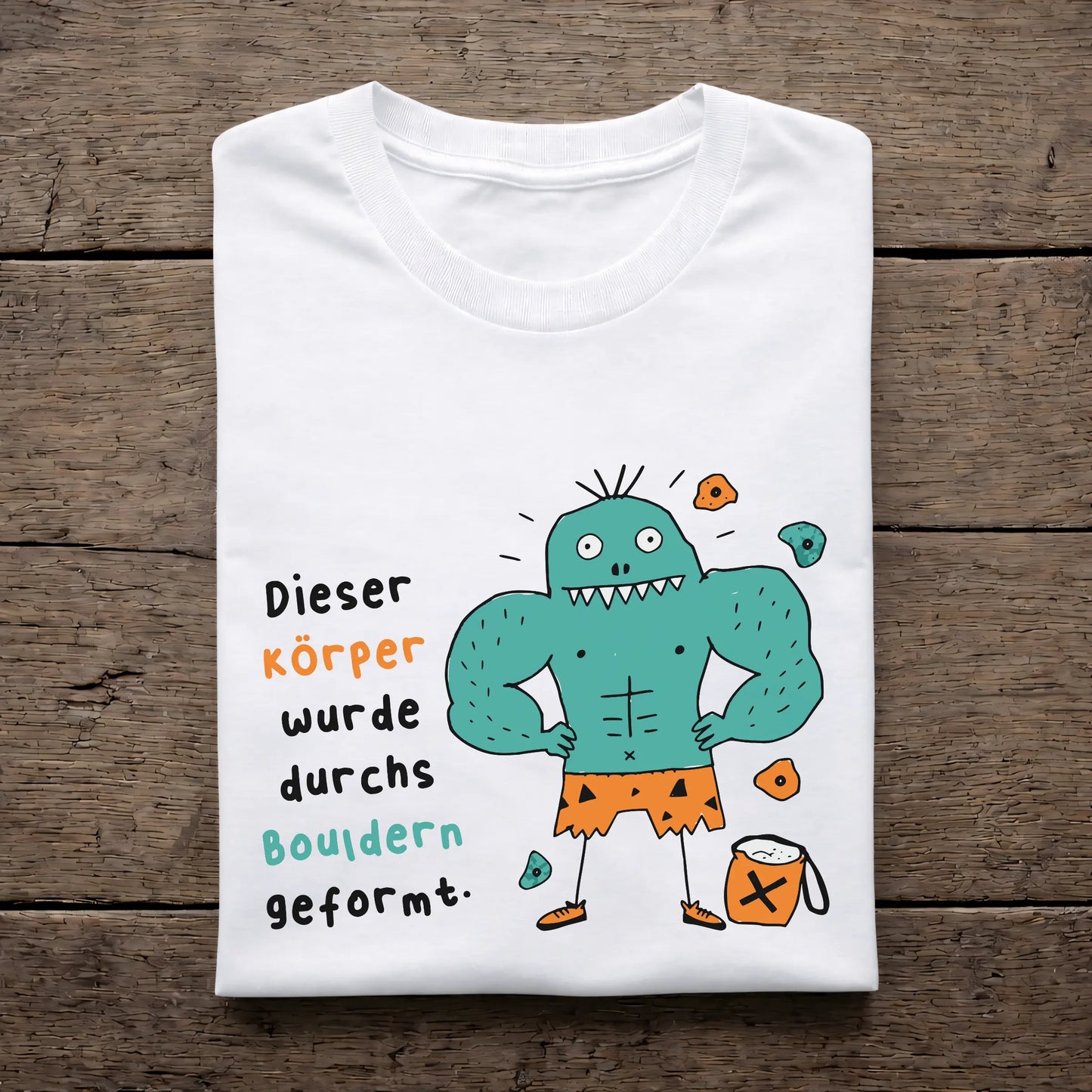 Dieser Körper wurde durchs Bouldern geformt