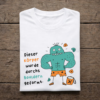Dieser Körper wurde durchs Bouldern geformt