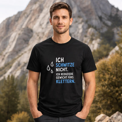 Ich schwitze nicht.
