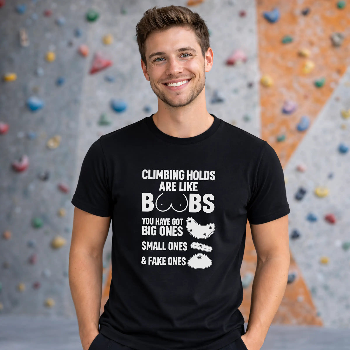 Climbing Holds Are Like Boobs