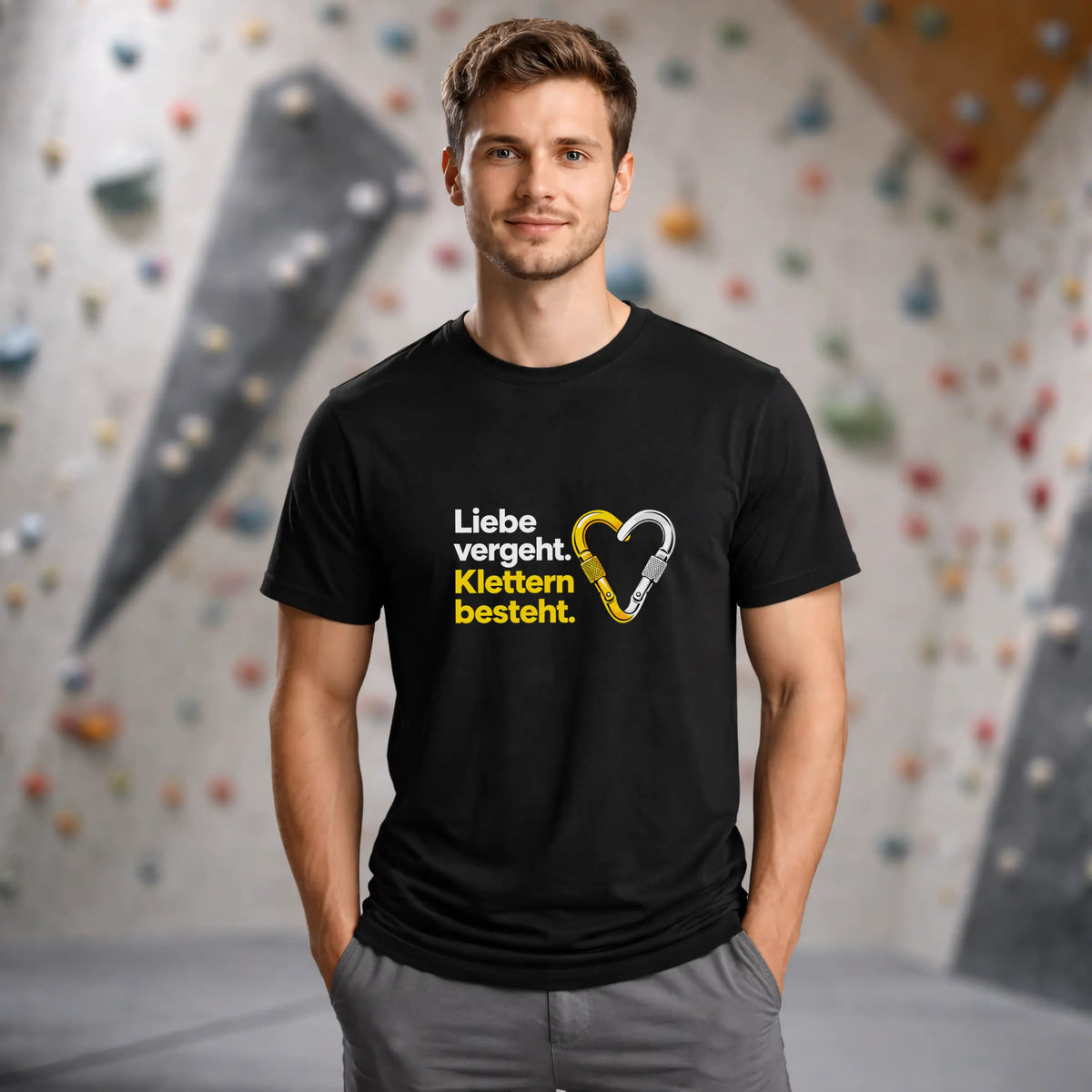 Liebe vergeht. Klettern besteht.