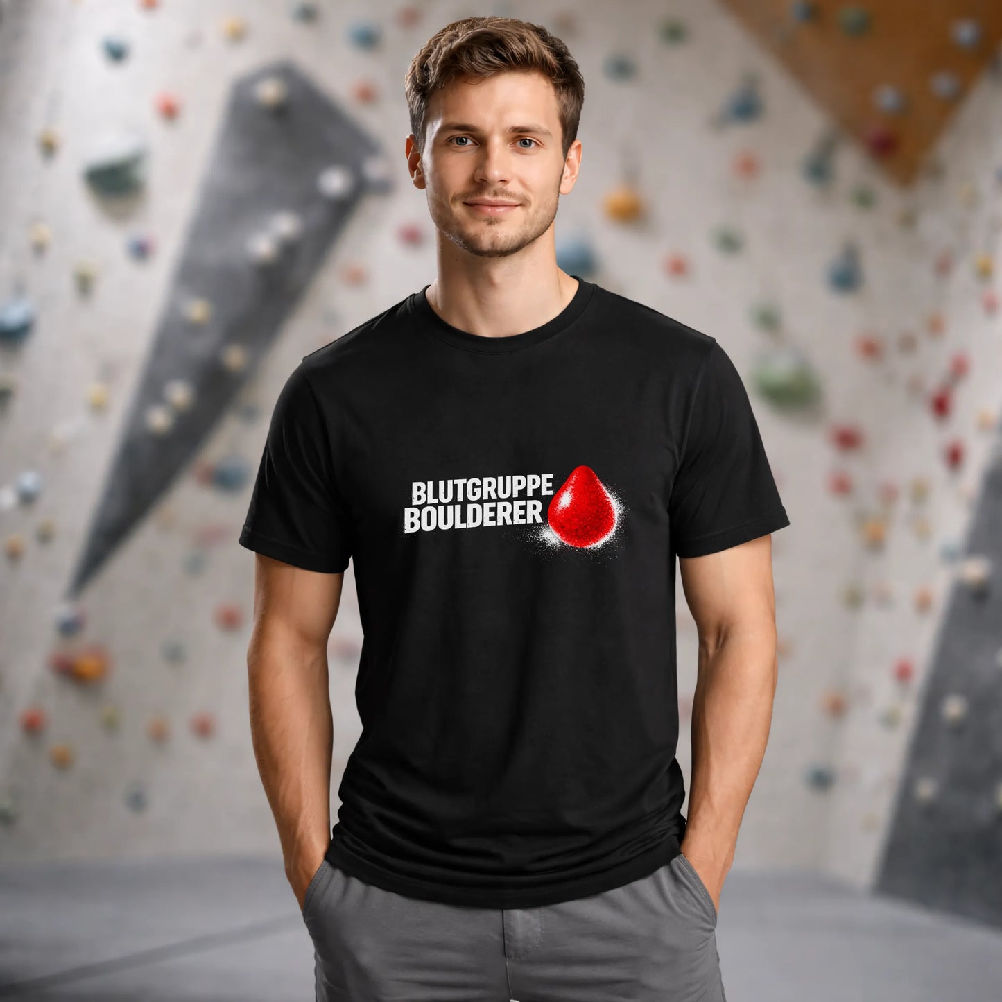 Blutgruppe Boulderer