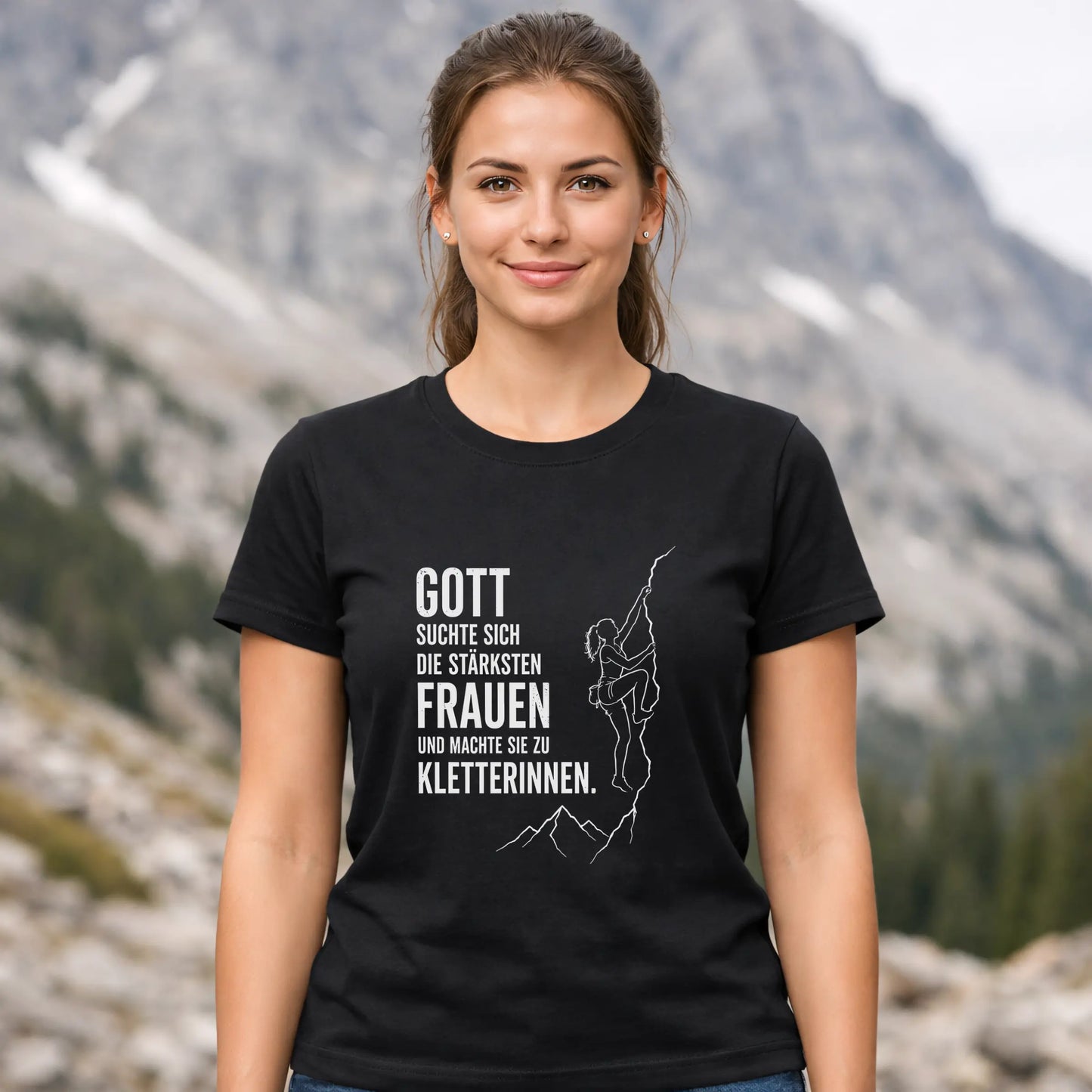 Gott suchte sich die stärksten Frauen und machte sie zu Kletterinnen