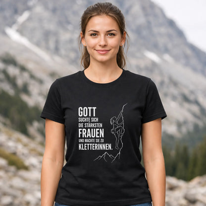 Gott suchte sich die stärksten Frauen und machte sie zu Kletterinnen