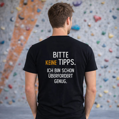 Bitte keine Tipps. Ich bin schon überfordert genug.