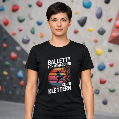 Ballett? Echte Mädchen gehen klettern