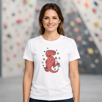Dinosaurier beim Bouldern