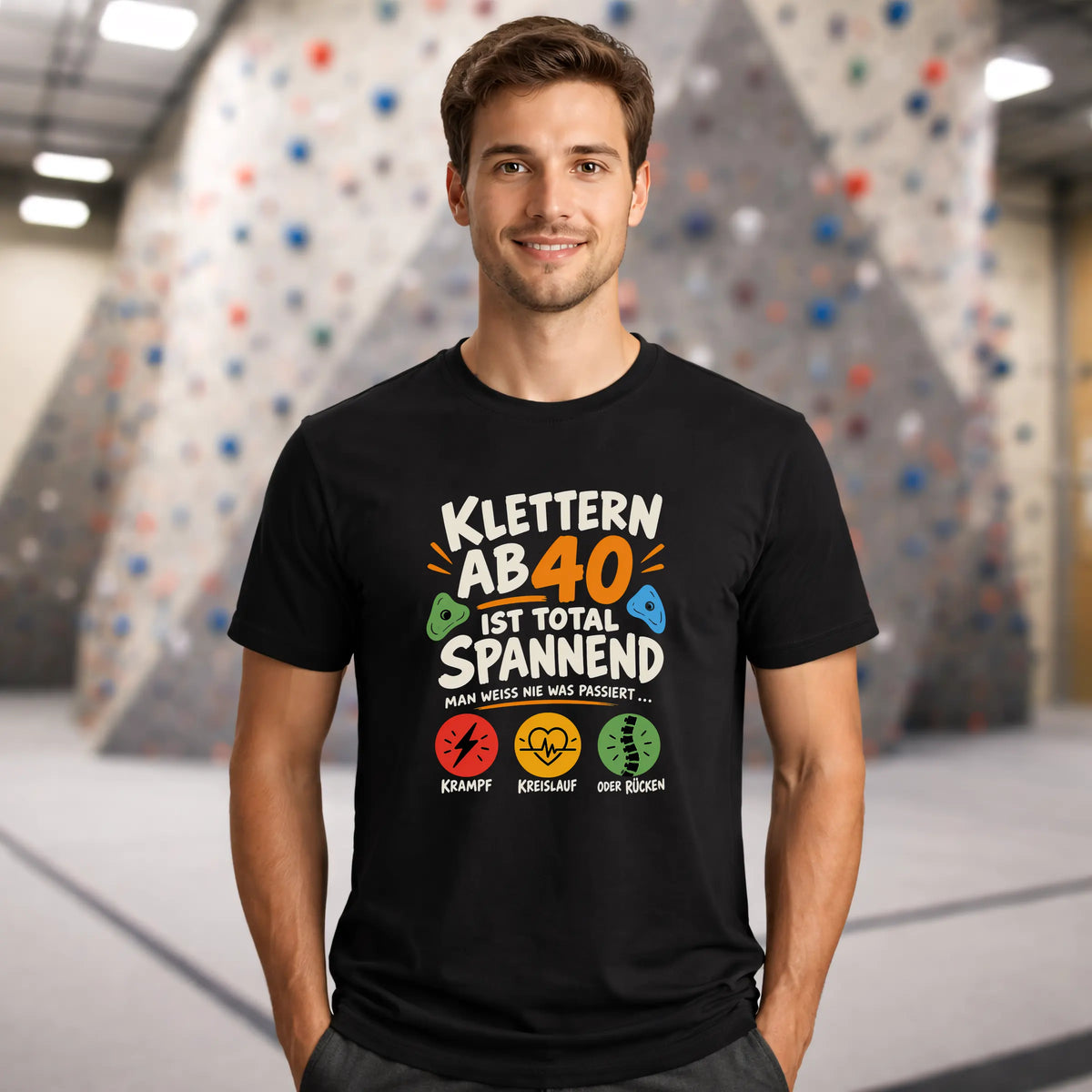Klettern ab 40 ist total spannend
