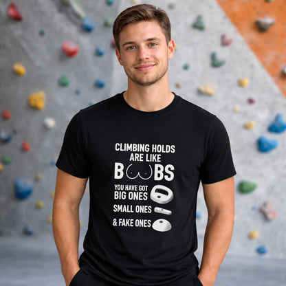 Climbing Holds Are Like Boobs