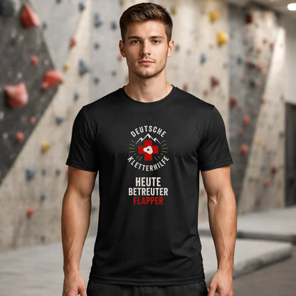 Deutsche Kletterhilfe - Heute betreuter Flapper