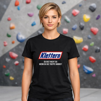 Du bist nicht du wenn du die Treppe nimmst